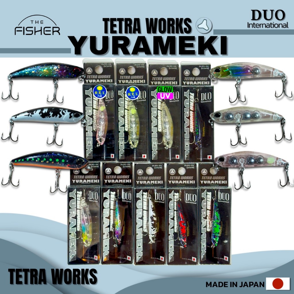 A12 DUO TETRA WORKS YURAMEKI 48S ขนาด 4.8 Cm. น้ำหนัก 6.3 กรัม