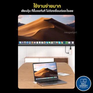 [ของแท้ มีประกัน❗️] อุปกรณ์แชร์หน้าจอไร้สาย 1080P HDTV to Type-C HDMI Wireless Transmitter Receiver รับสัญญาณถึง 50เมตร