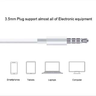 หูฟัง OPPO VIVO แจ็กกลม 3.5 mm มีไมค์ในตัว Small Talk AUX