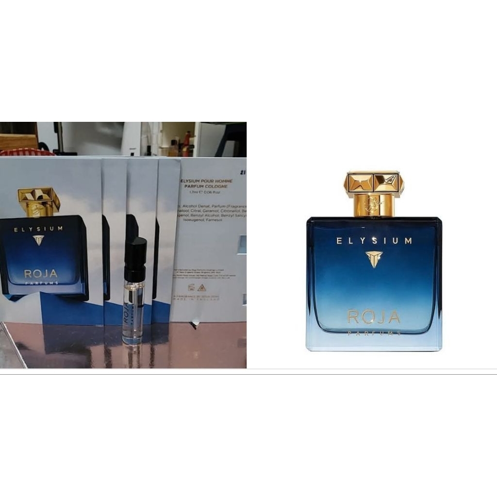 Vial spray 2ml Roja Elysium pour homme parfum cologne