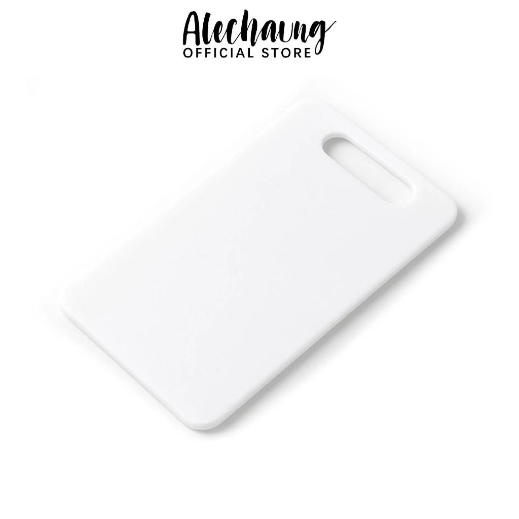 Alechaung เขียงพลาสติก เขียงทำอาหาร Cutting board ป้องกันแบคทีเรียและรา ใช้งานได้สองด้าน