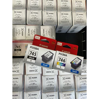 ตลับหมึก Canon PG 745s(Small) สีดำ & CL 746s(Small) สี สำหรับเครื่องพิมพ์ PIXMA MG2570 TR4670 TR4570