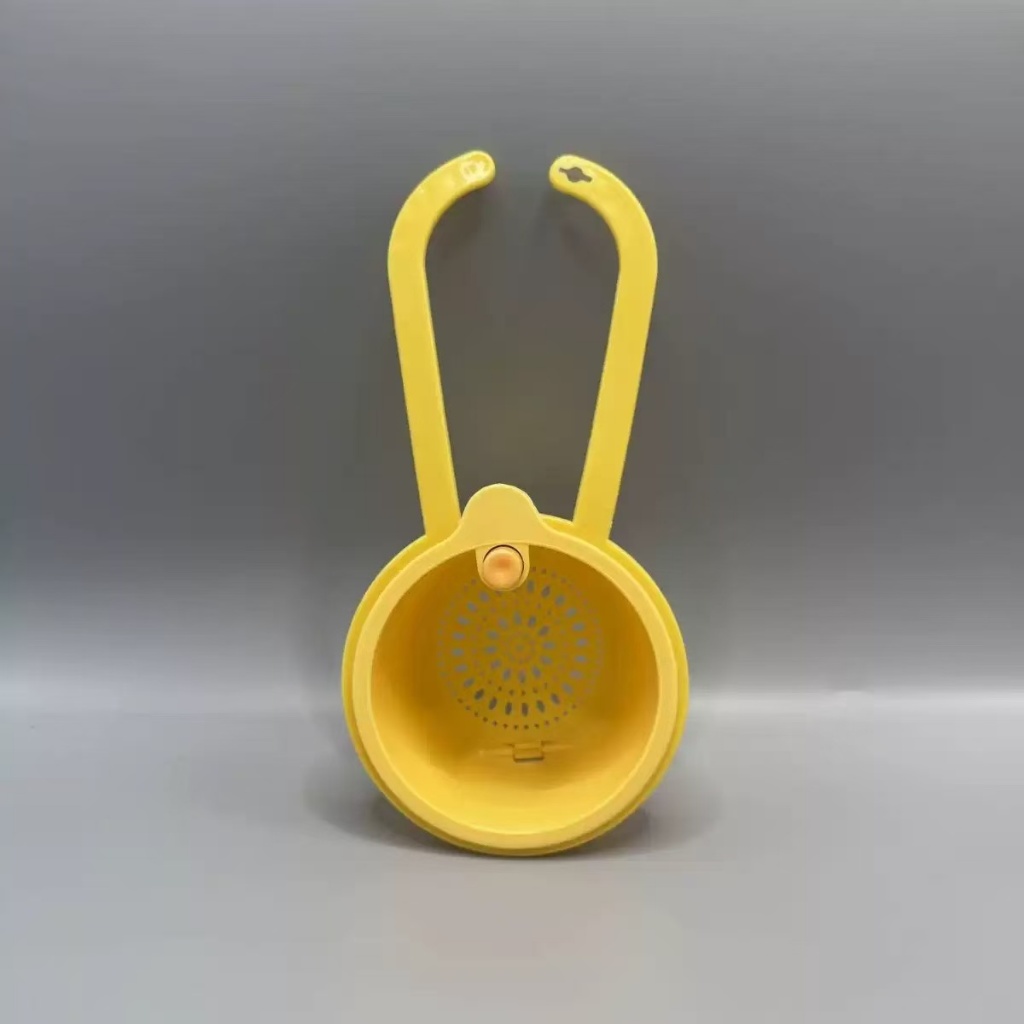 PAตะกร้าระบายน้ำอ่างล้างจานแบบแขวน ตะกร้ากรองในครัว เศษอาหารสร้างสรรค์ ทนทาน ใช้งานง่าย ไม่ติดท่อ ขนาด 15x8x5.5cm - รูปที่ 5