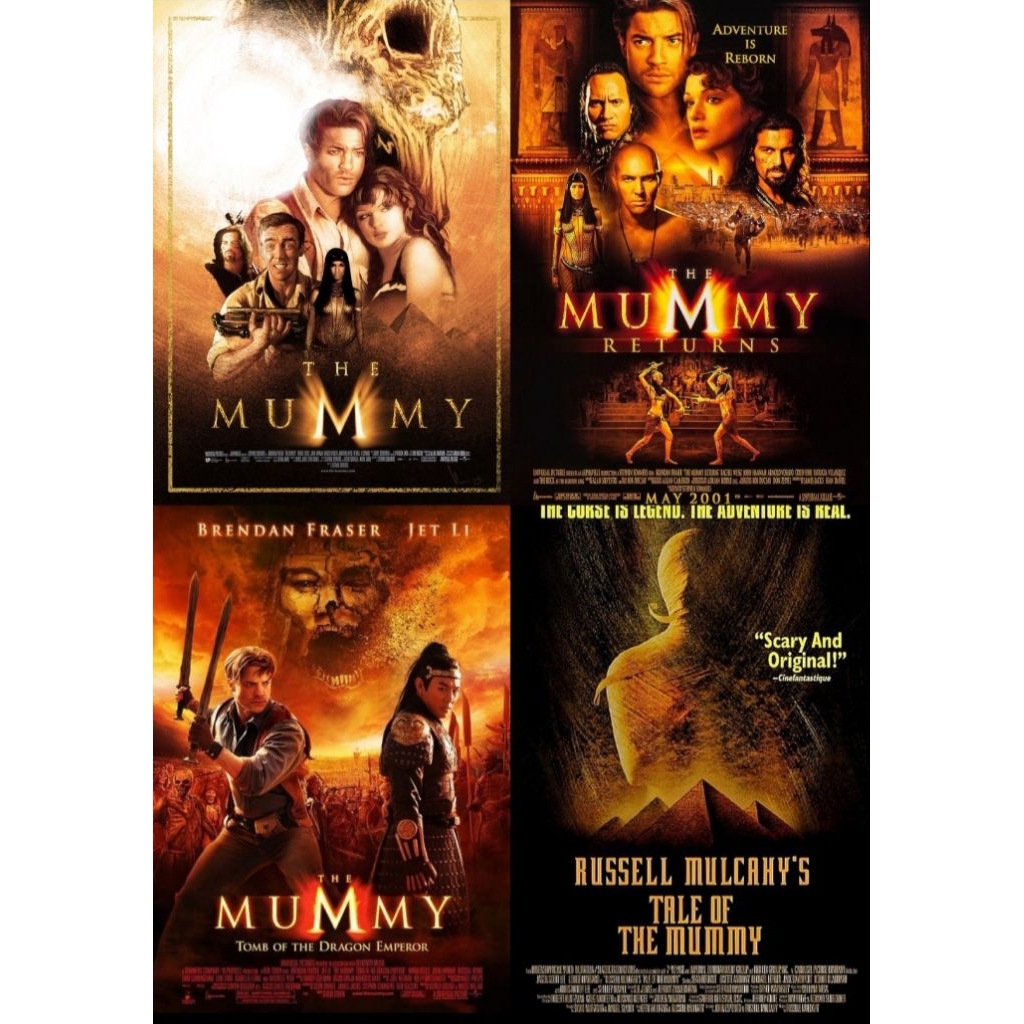 Blu-ray+DVD ปก+สกรีนแผ่น The Mummy (1999)
