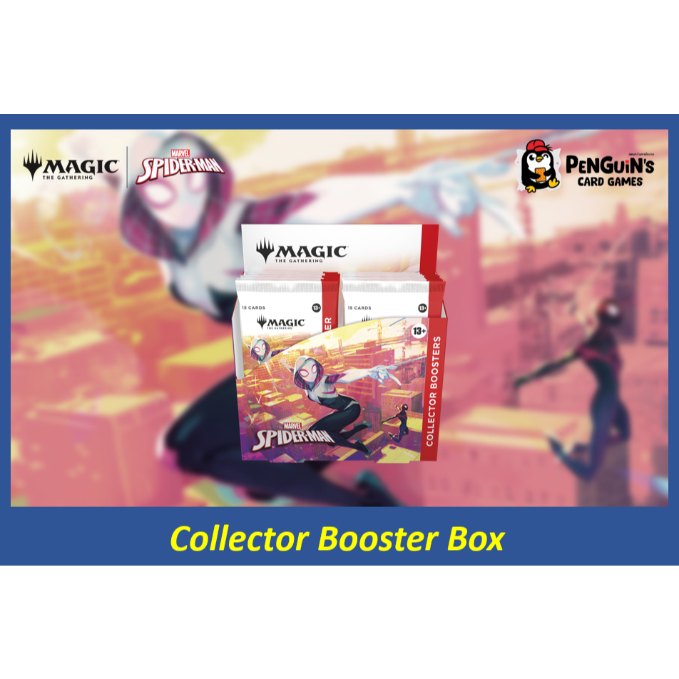 **พร้อมส่ง**[MTG] Marvel's Spider-Man Collector Booster Box