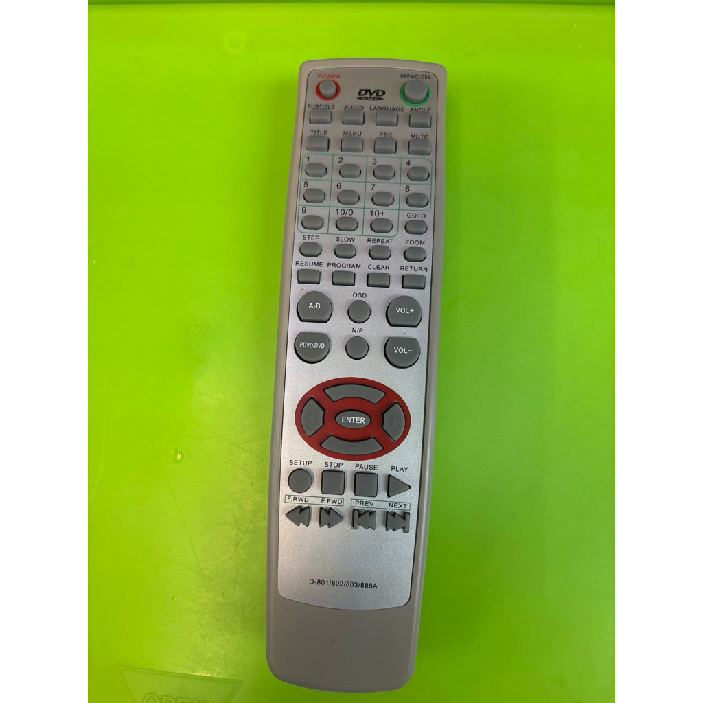 Remote/DVDยี่ห้อAJรุ่นD801/802/803/888A