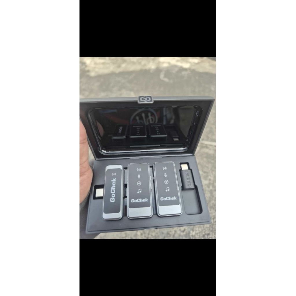 ไมค์gochekมือ1/2สภาพดีใหม่แกะกล่อง