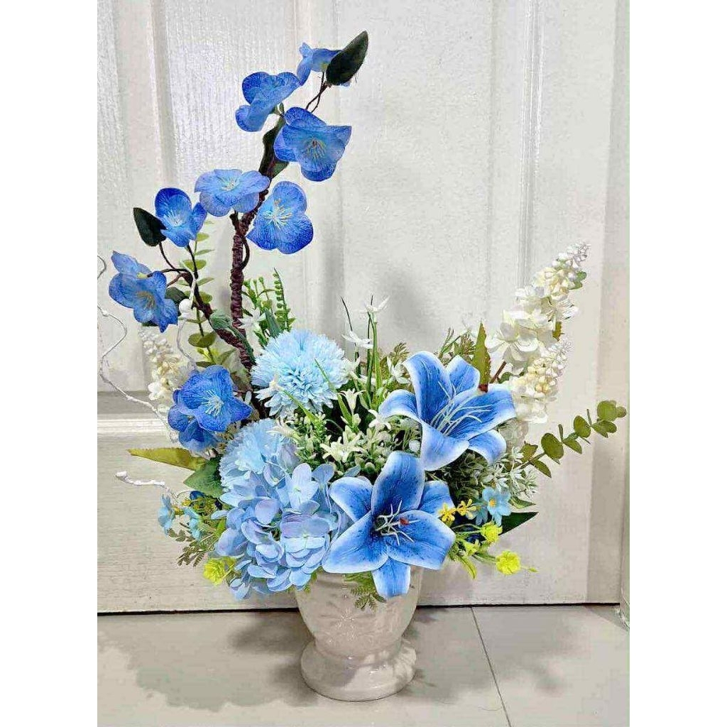 แจกันทรงโมเดิร์น ดอกไม้ประดิษฐ์หรูหรา สูงตามสไตล์เริ่มต้นที่ 30-55 ซม. - รูปที่ 7