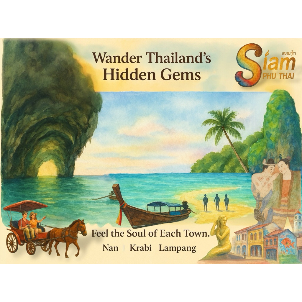 พร้อมแล้ว   เมืองไทยยังมีหลายมุมที่เต็มไปด้วยเสน่ห์และความงดงาม…กับเที่ยวไทย เที่ยวเมืองรอง