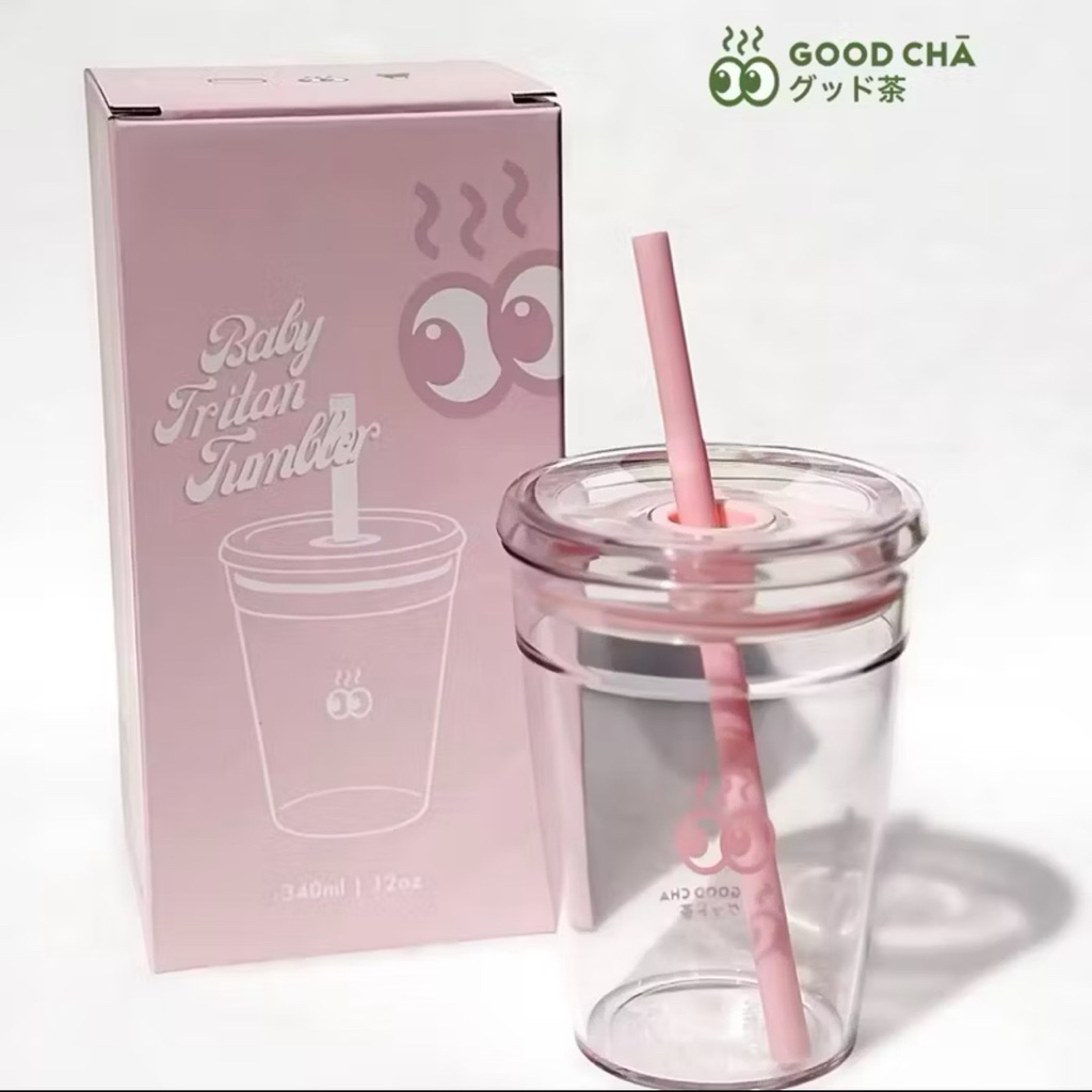 🌸แก้ว GOOD CHA Picnic Ribbon Mug ของใหม่ 🌸🐰แก้วมัทฉะชาเขียวน่ารักมากๆ (ส่งด่วน)