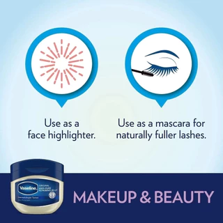 VASELINE Petroleum Jelly 100ml/ 250ml วาสลีน ปิโตรเลี่ยม เจลลี่ บำรุงผิว
