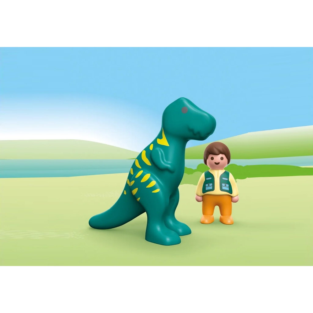 Playmobil 71892 JUNIOR: Dinosaur and Explorer จูเนียร์ นักสำรวจกับไดโนเสาร์