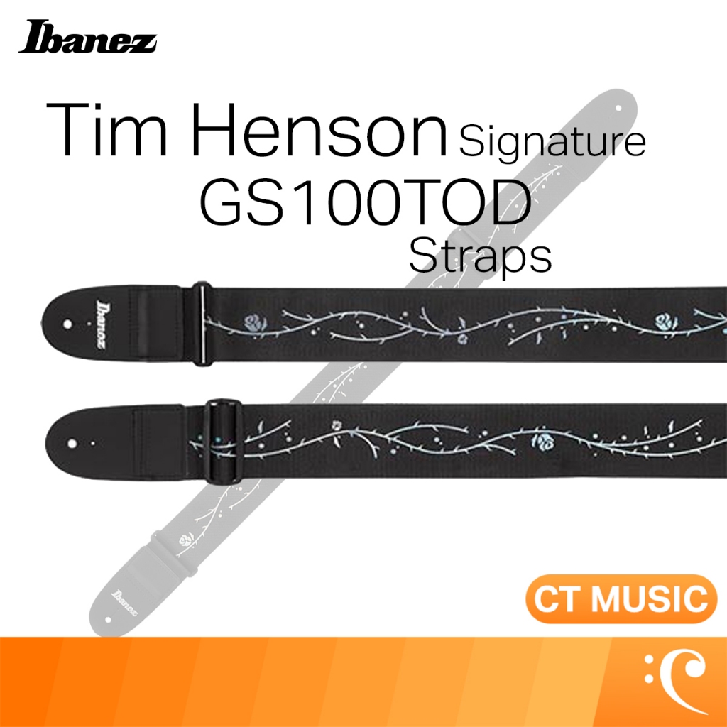 Ibanez GS100TOD Tim Henson Signature Straps สายสะพาย สายสะพายกีตาร์