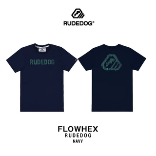 เสื้อยืด แบรนด์ RUDEDOG นุ่มตัวท็อป รุ่น FLOWHEX