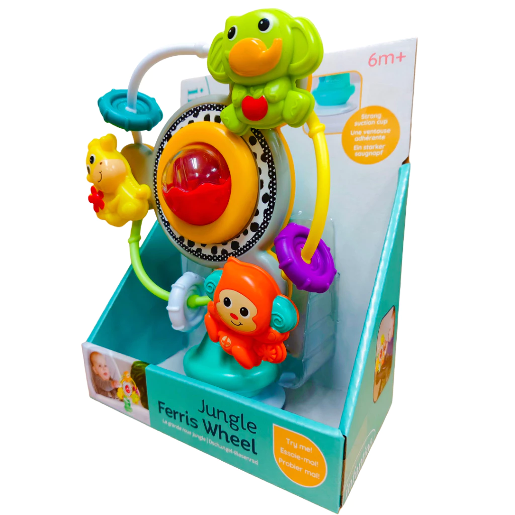 Infantino : Jungle Ferris Wheel - กังหันติดโต๊ะทานข้าว thumbnail 4