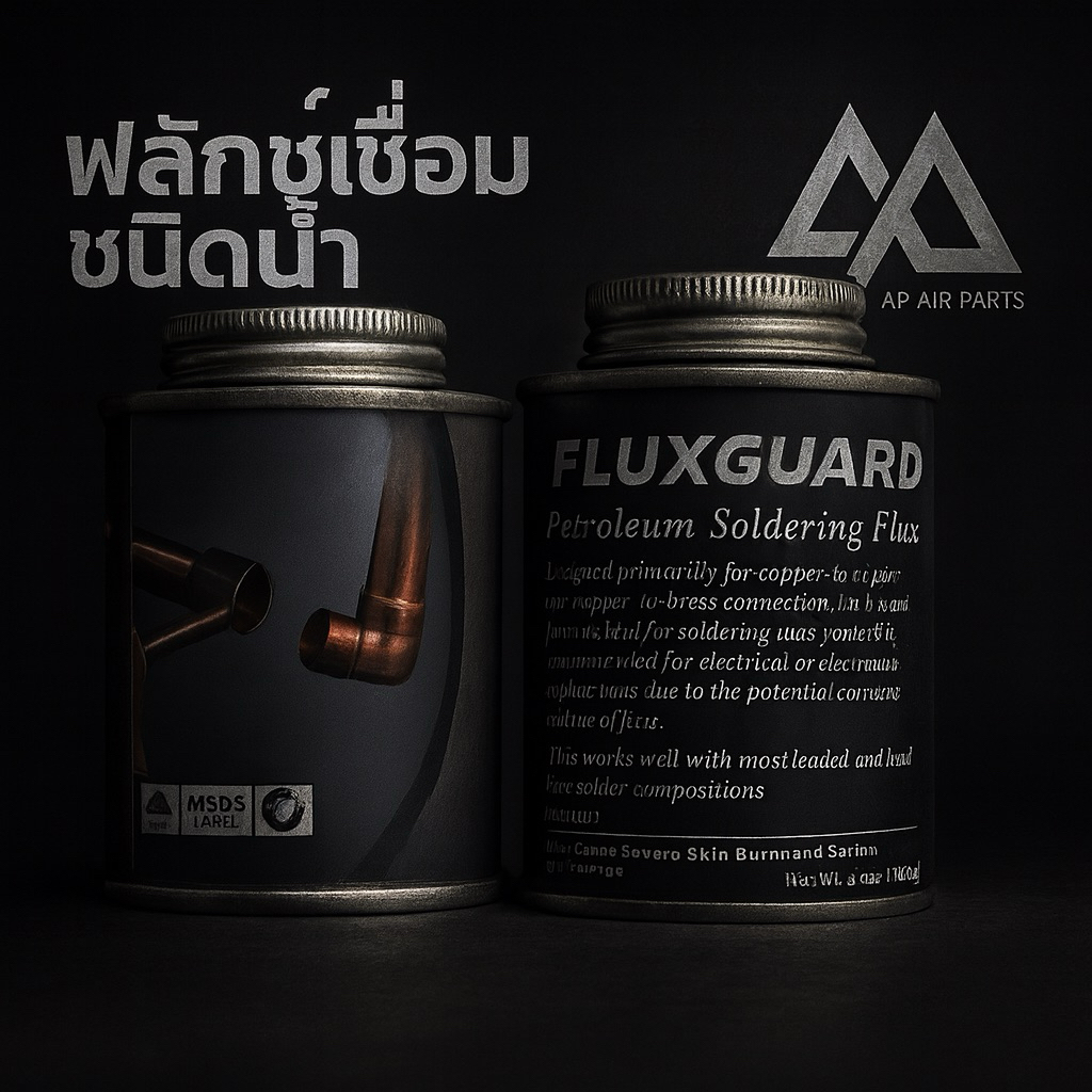 AP อะไหล่แอร์ ฟลักซ์เชื่อมประสานโลหะต่างๆ เหมาะสำหรับงานเชื่อมท่อทองแดง