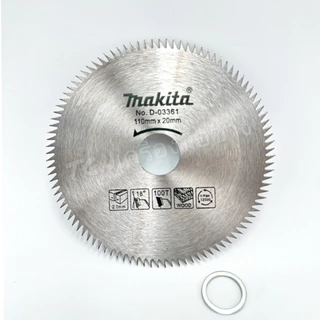 ใบเลื่อยวงเดือน ขนาด 4 นิ้ว 100ฟัน Makita ขนาดรูใน 20มิล