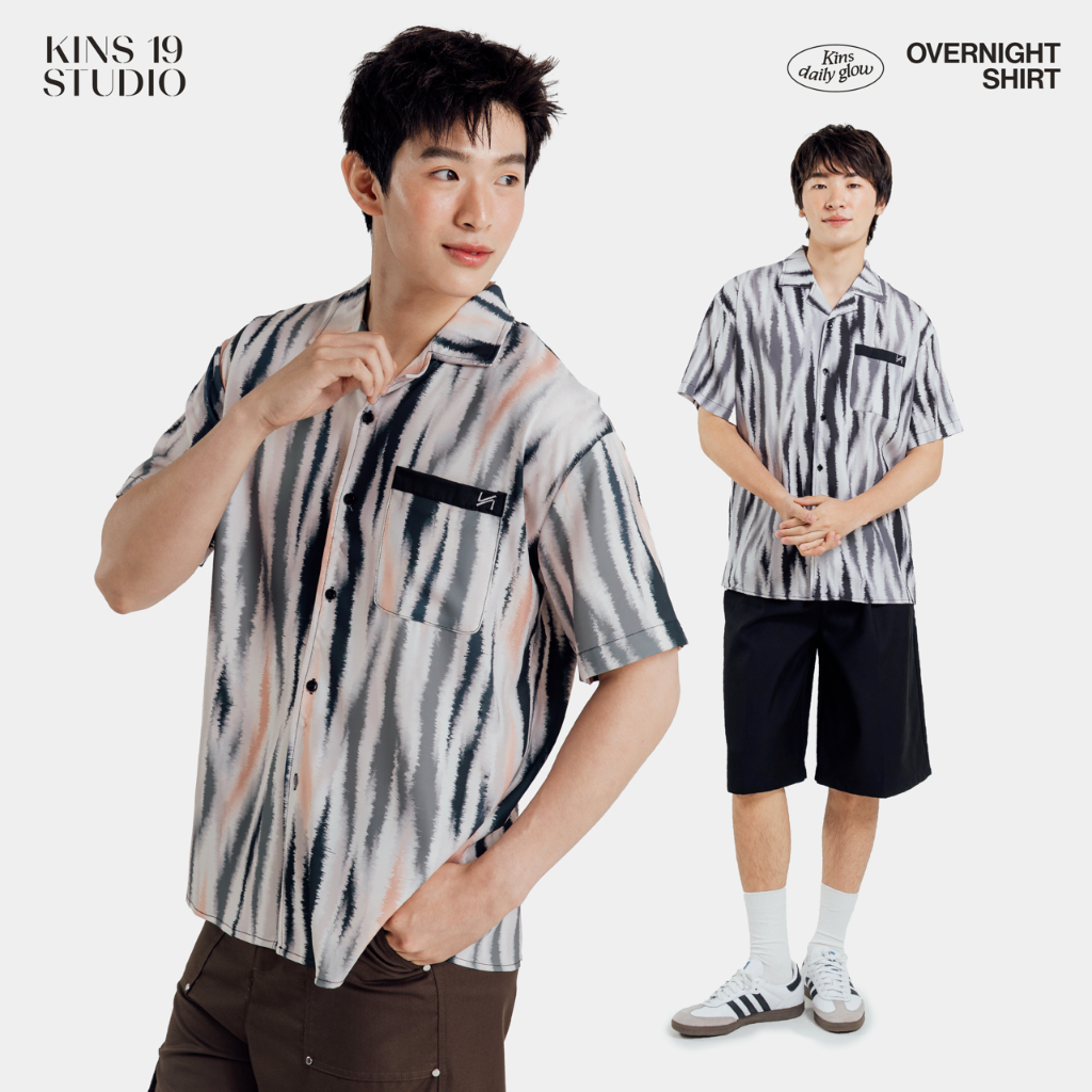 KINS 19 STUDIO |  KINS OVERNIGHT SHIRT [HW33]