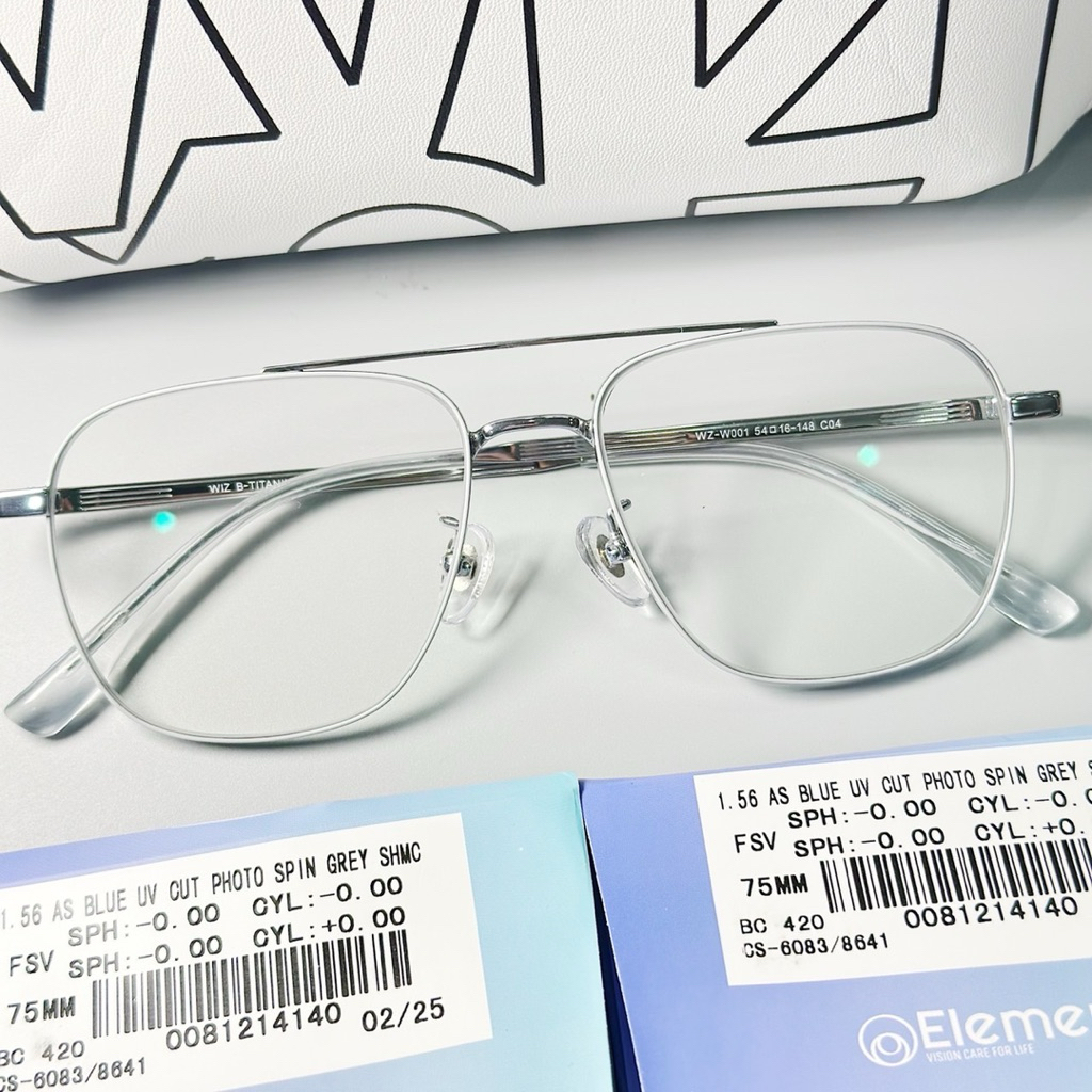 กรอบแว่นแบรนด์ WIZ B-titanium รุ่น WZ-W001