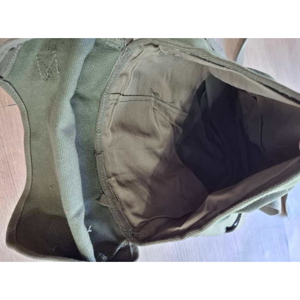 กระเป๋ากระเพาะหมู สีเขียว US Vietnam M1961 Field Pack – Repro Size 23x24x15 cm ราคา ถูกที่สุด ดีลบีเคเค แกลเลอรีภาพที่ 2