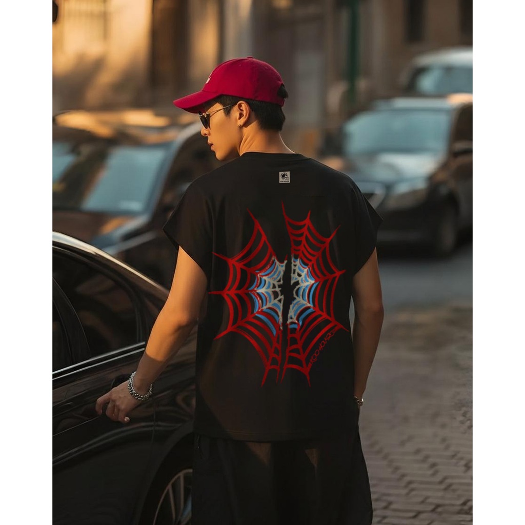 KOO HOUSE l SPIDER EDITION l เสื้อโอเวอร์ไซส์ Comb no.20