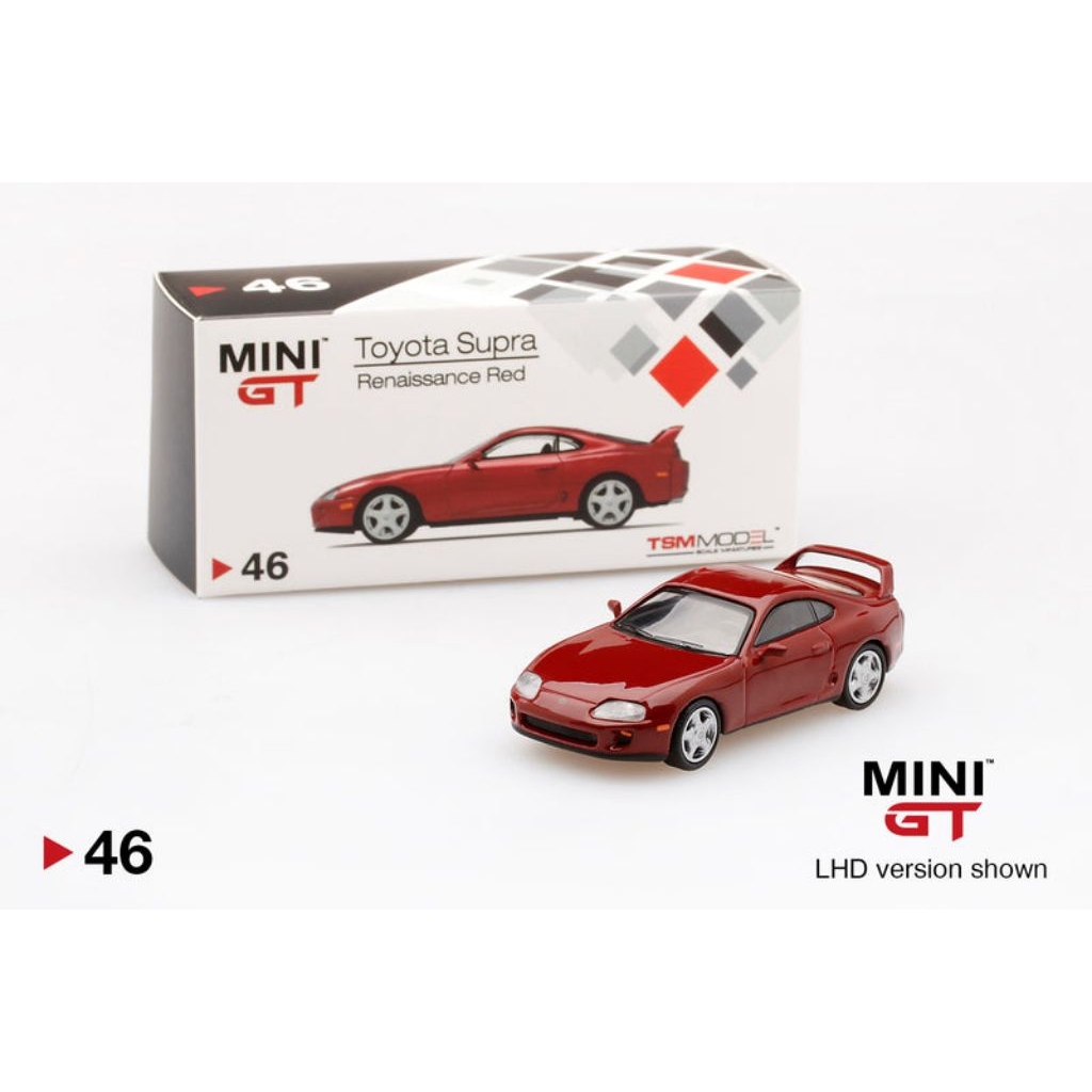 MINIGT 1/64 Toyota Supra (JZA80) Renaissance Red