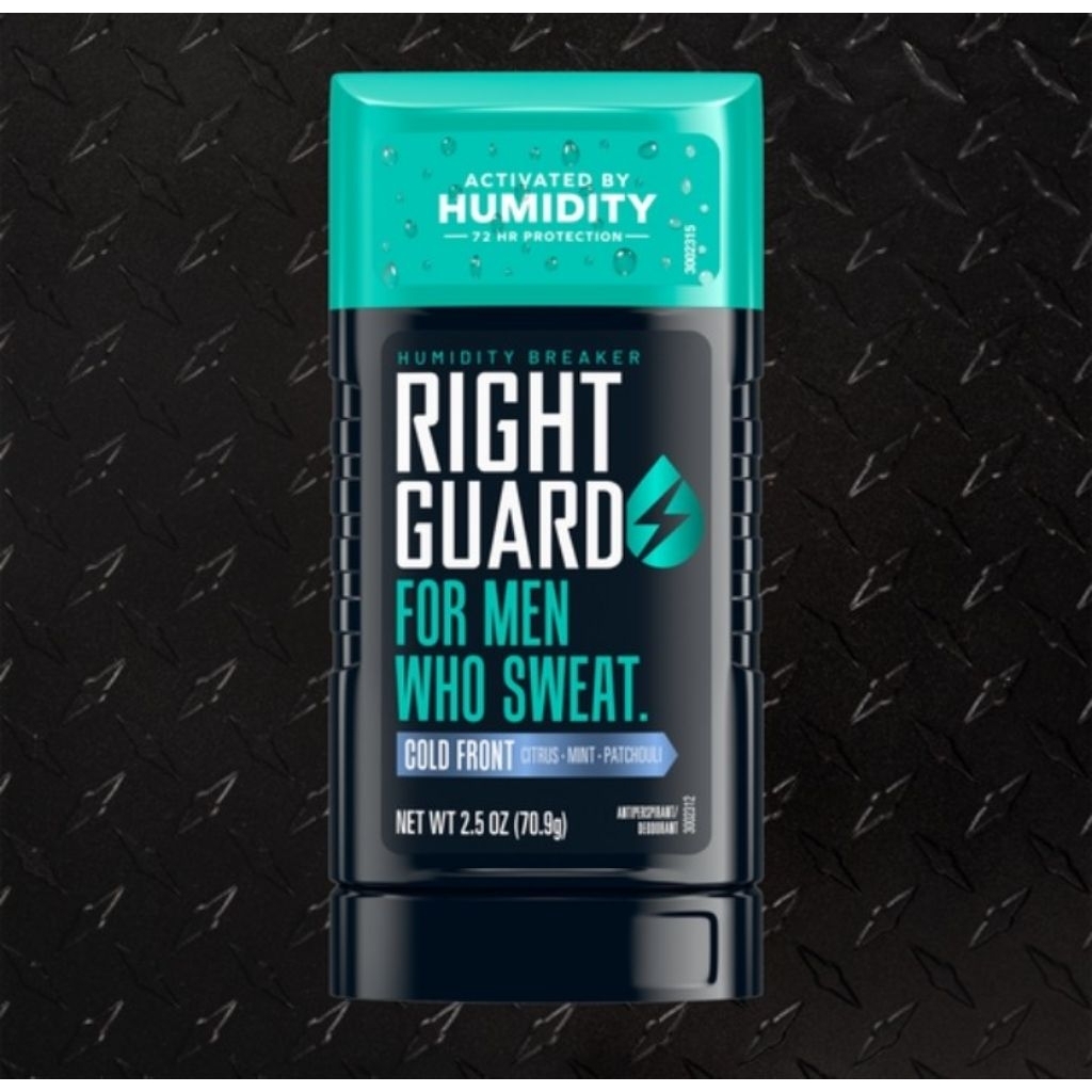 Right Guard Humidity Breaker Antiperspirant & Deodorant for Men, Cold Front Scent, 2.5oz
