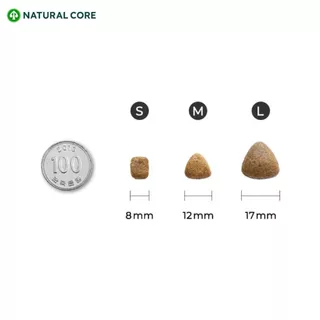 Natural Core ECO 1 Lamb (กระสอบ) อาหารเม็ดสุนัข เกรดออร์แกนิก สูตรเนื้อแกะไฮโดรไลซ์ นำเข้าจากเกาหลี