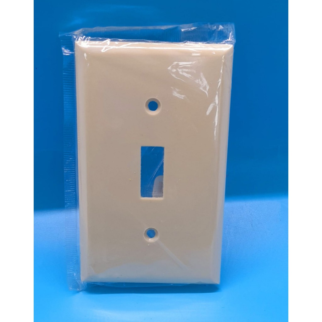 ฝาสวิทซ์ Eagle ONE GANG WALL PLATES 2X4 1134 IVORY