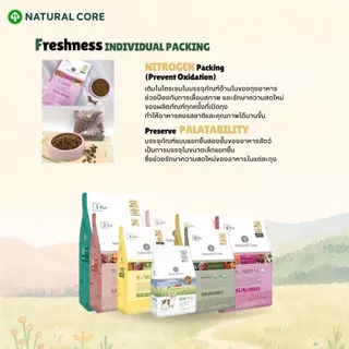 Natural Core Eco 2 Duck อาหารเม็ดสุนัข เกรดออร์แกนิก สูตรเนื้อเป็ดไฮโดรไลซ์ นำเข้าจากเกาหลี🇰🇷