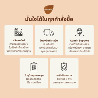 กู้ดนัทส์ อัลมอนด์อบ เต็มเม็ด กรอบอร่อย นำเข้าจากอเมริกา 300กรัม หลากรสชาติ Almond | Goodnutsbkk