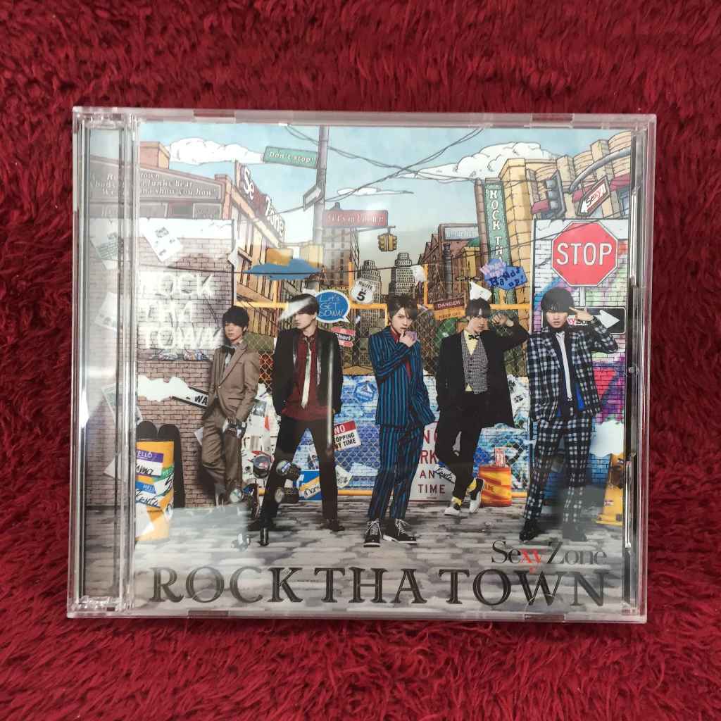 CD,DVD Sexy Zone – Rock Tha Town สภาพตามรูปปก EA2-96