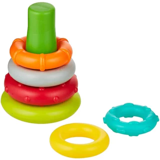 Infantino : ROCK 'N STACK RINGS - ของเล่นเสริมพัฒนาการ-ห่วงหลากสี
