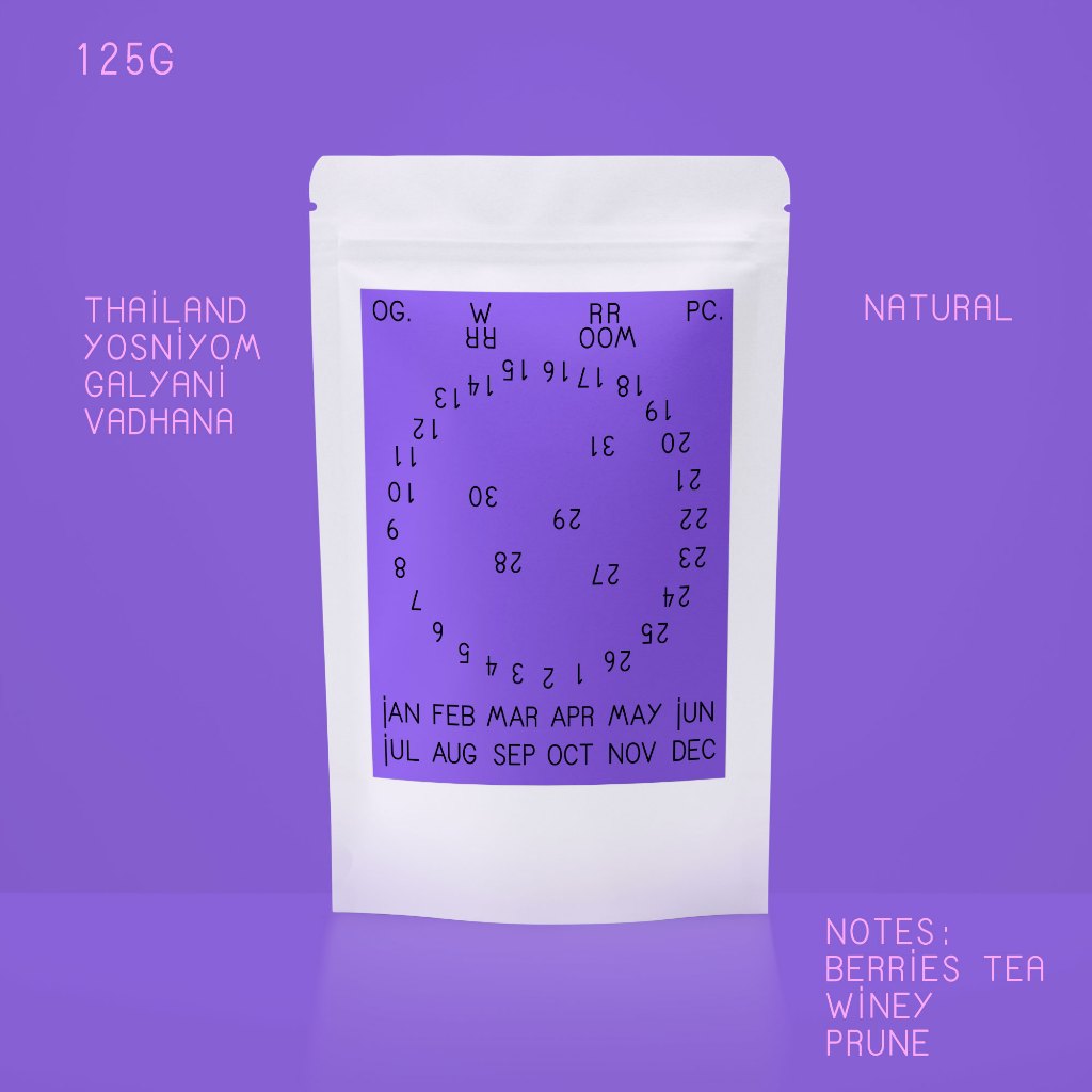 Wonderroom - เมล็ดกาแฟ Thailand Yosniyom Galyani Vadhana (N)