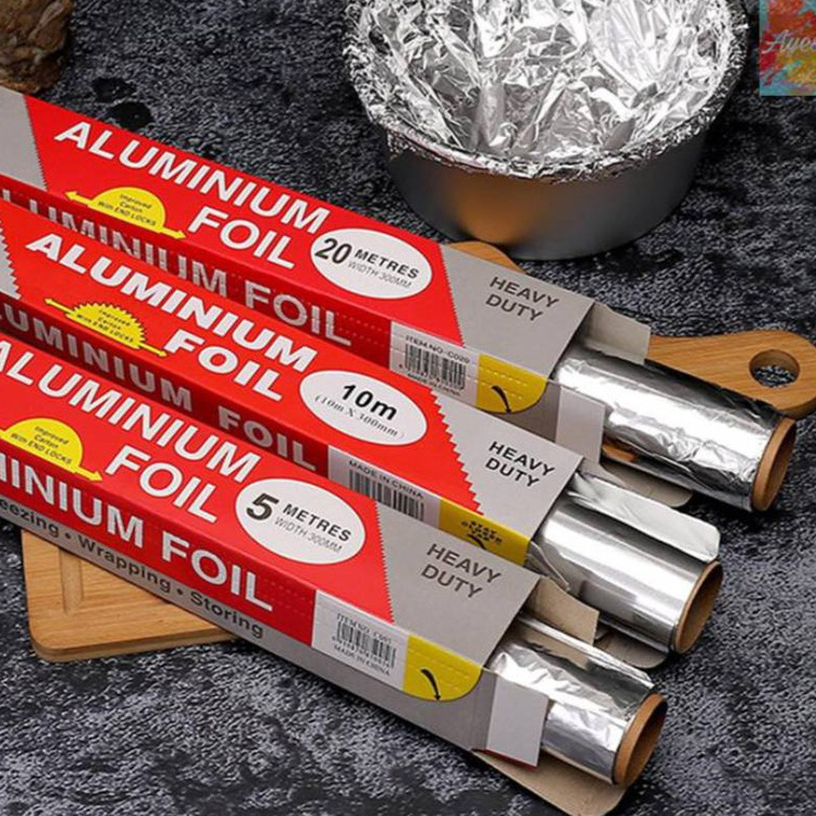 ฟอยล์ห่ออาหาร ฟอยล์เงินห่ออาหาร#C036