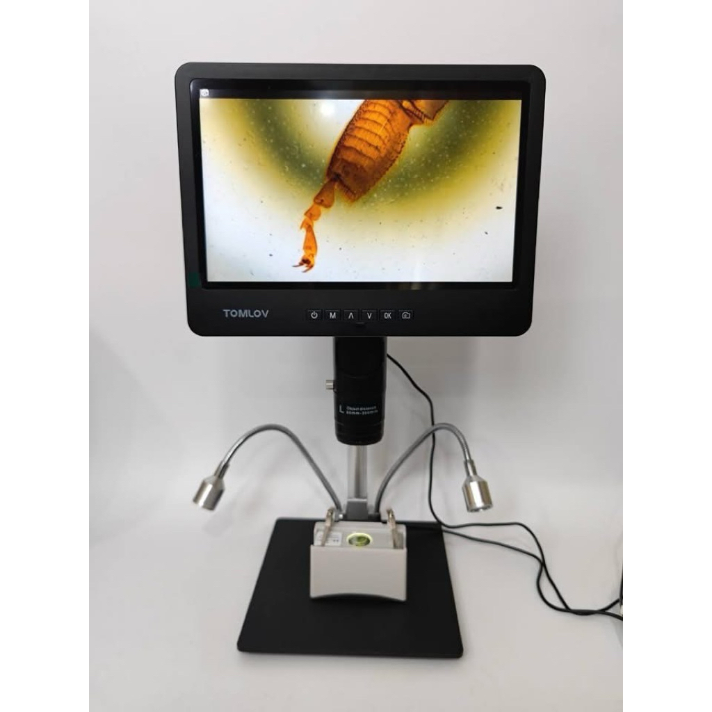 TOMLOV DM602 Pro – 3 Lens LCD Digital Microscope