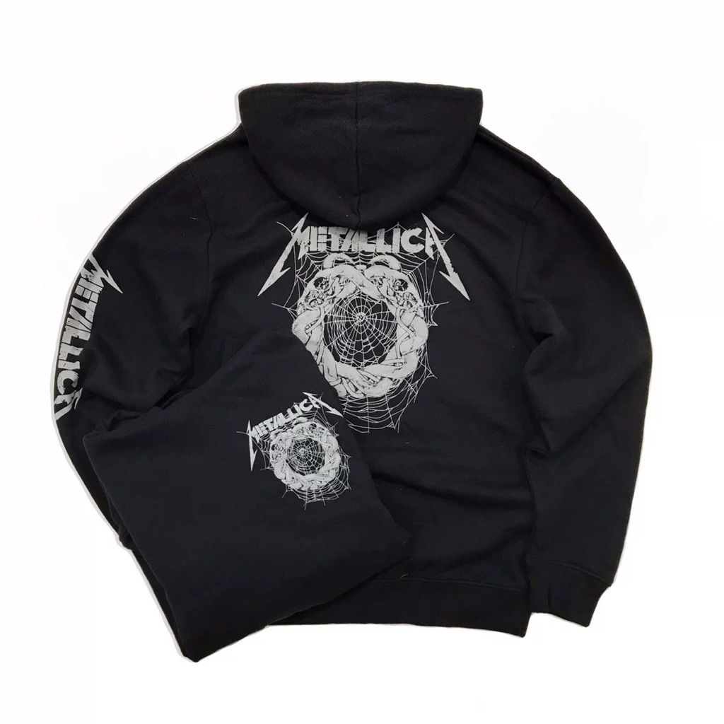 METALLICA   Hooded  เสิ้อฮู้ด วง Metallica   ⚡️METALLICA   HOODIE ⚡️งาน Official แท้💯% (TS660
