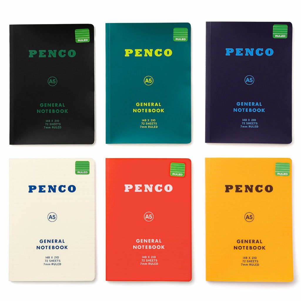 Penco Soft PP Notebook A5 Ruled (HCN179) / สมุดโน๊ต ปกอ่อน PP ขนาด A5 กระดาษมีเส้น แบรนด์ Penco จากประเทศญี่ปุ่น