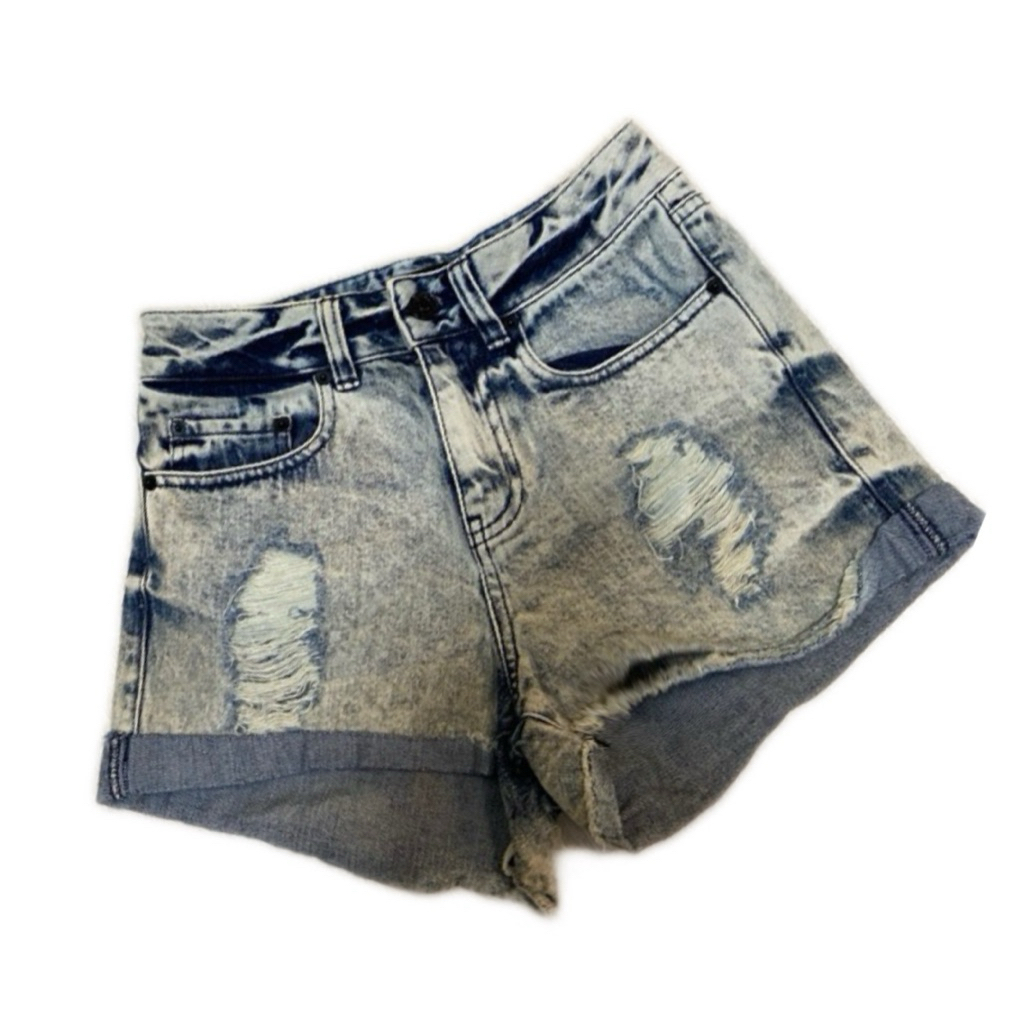 กางเกงยีนส์ ขาสั้น งานป้าย แบรนด์ CPS chaps ซีพีเอส แช็ปส์แท้ ไซต์s เอว 25