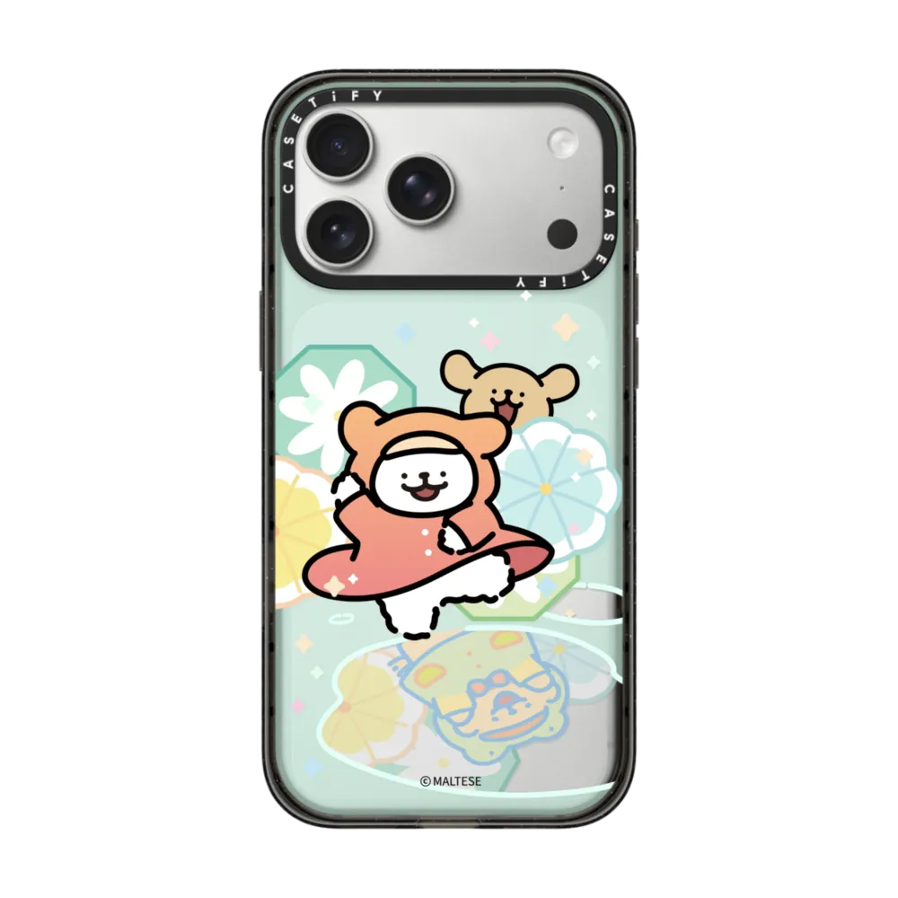[🐶พร้อมส่ง🐶] CASETiFY | Maltese - Maltese Rainy Play Case ใช้สำหรับ iPhone 17 Series