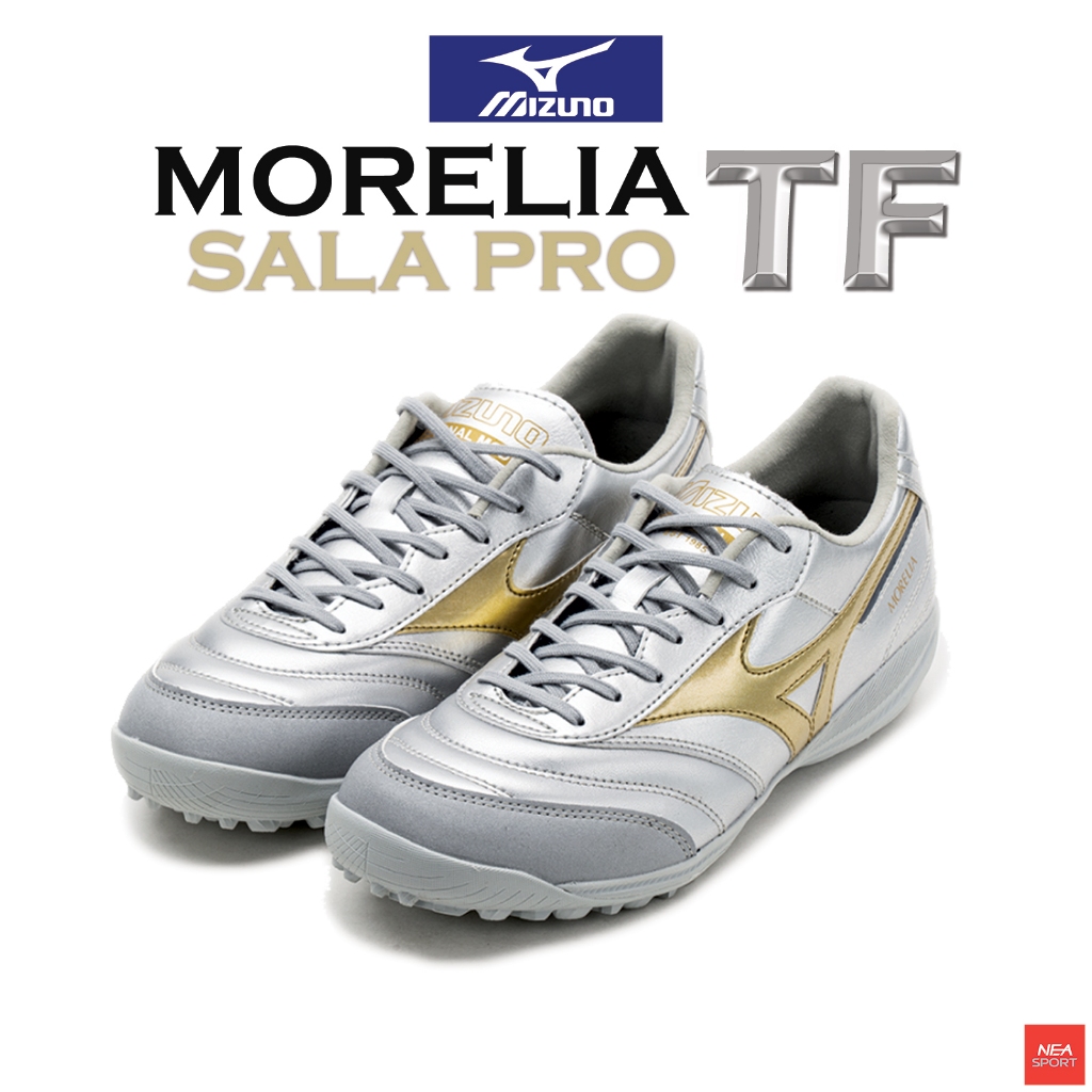 [ลด20% เก็บโค้ด 20XTRA1000] MIZUNO MORELIA SALA PRO TF ร้อยปุ่ม มิตซูโน่ แท้ TF