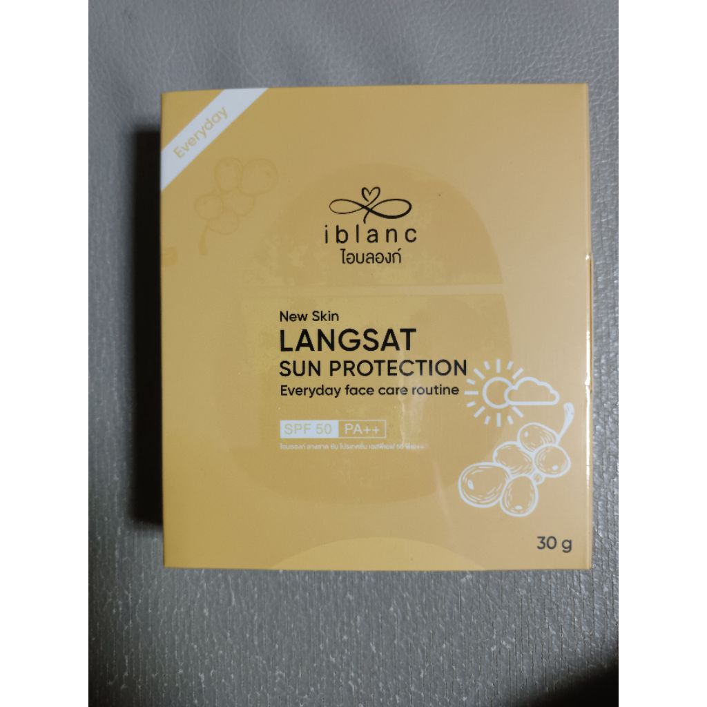 ขาย 550.- iblanc Langsat Sun Protection SPF50 PA++  iblanc Langsat Sun Protection SPF50 PA+++