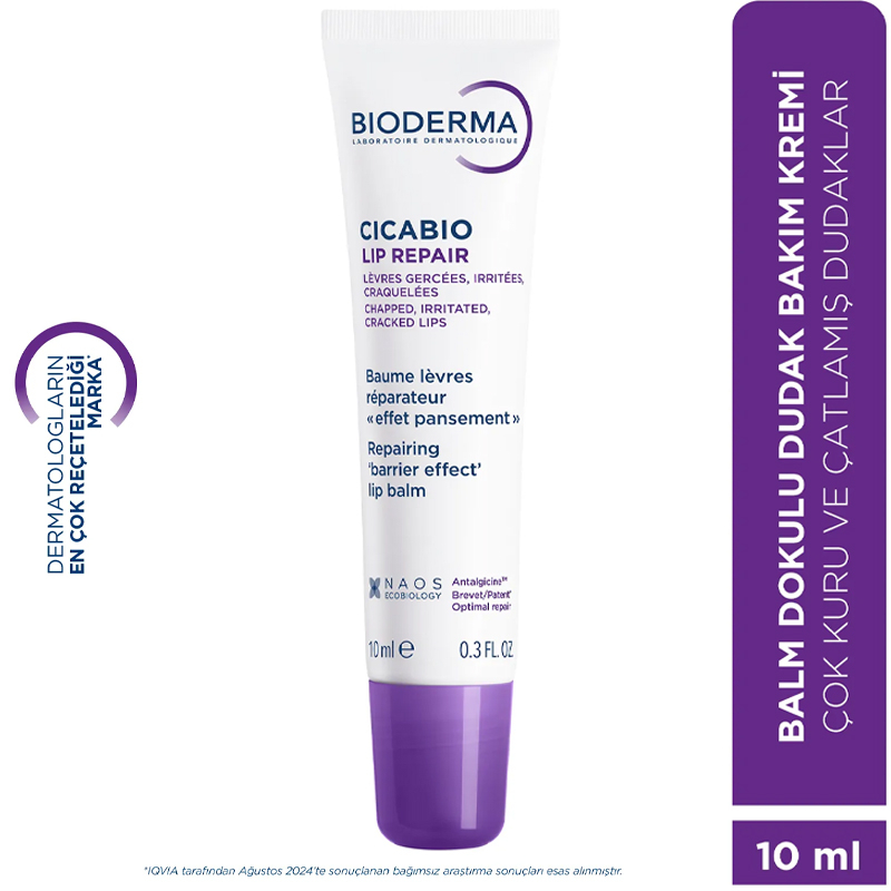 Bioderma Cicabio Lip Repair เนื้อฟิล์มเคลือบยึดเกาะริมฝีปาก – โปรปัง