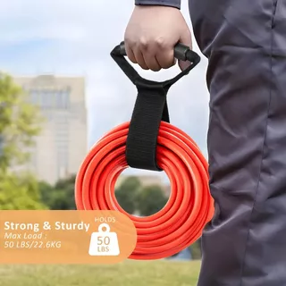 สายรัดของ36 x 15 ซม.สายเคเบิลทนต่อการสึกหรอสาย สายรัดเก็บของที่แข็งแกร่งพร้อมที่จับ สายรัดตีนตุ๊กแก พร้อมห่วง
