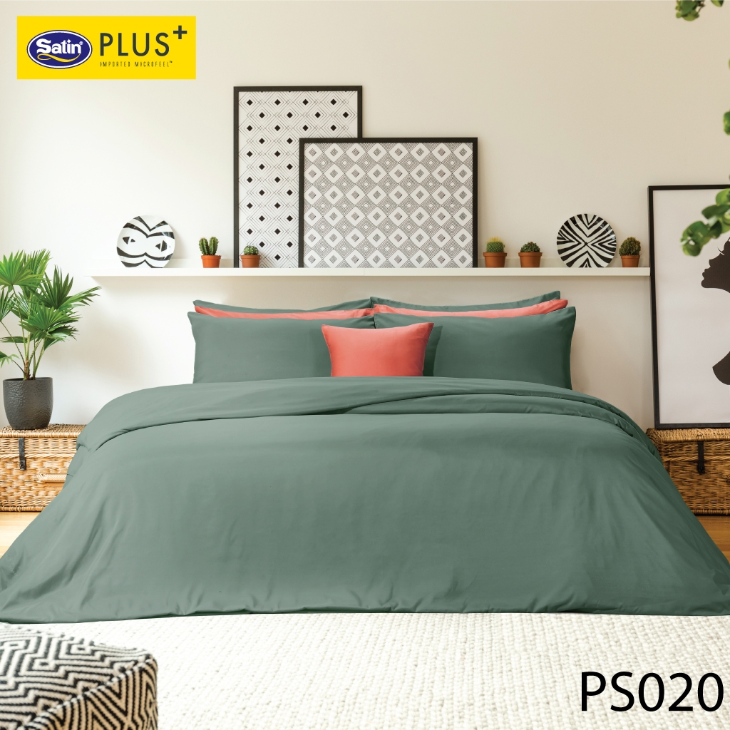 Satin Plus Solid  ผ้านวมขนาด 60x80 นิ้ว  Multi Purpose สัมผัสเรียบลื่น ผ้านุ่มนอนสบาย Solid Series