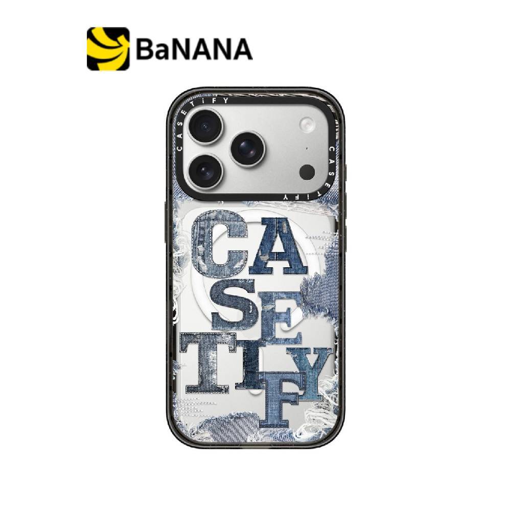 เคส Casetify สำหรับ iPhone 17 Pro/17 Pro Max Impact Clear  ลาย Pieced Identity by Banana IT