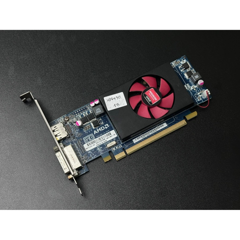 การ์ดจอ(graphic card) HP  HD8490 1GB DDR3  (ไม่ต่อไฟเพิ่ม  )