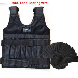 LOCAL 1-20 Kg Adjustable Steel Plate Empty Vest With Shoulde…