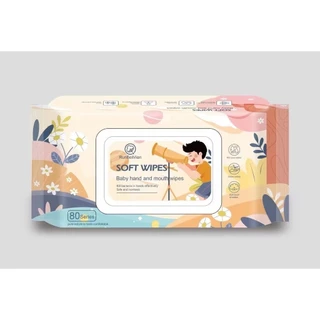 10ห่อ-Soft wipesทิชชู่เปียกทำความสะอาด กระดาษทิชชู่เปียก เกรดพรีเมียมpingchach