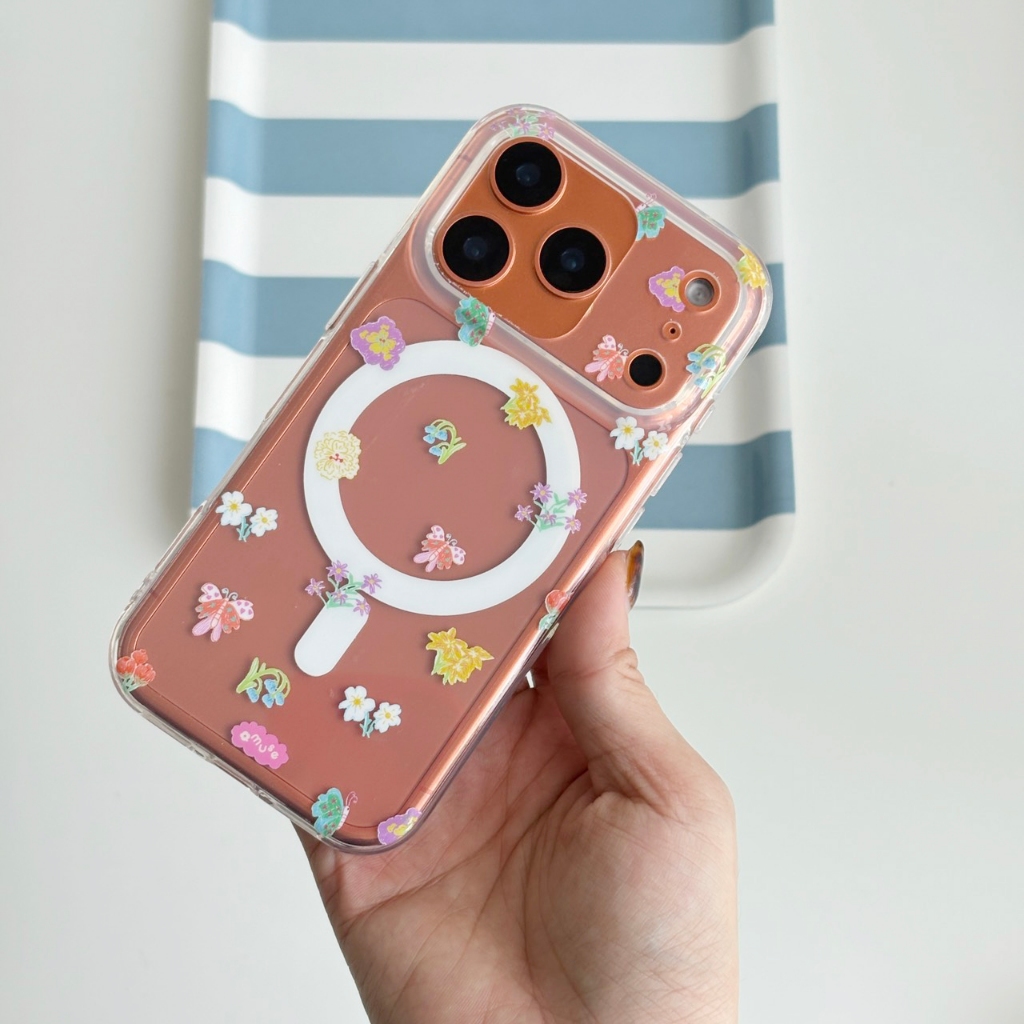 *อ่านรายละเอียดก่อนสั่งค้าบ*amuse.stuff-magnetic case flower เคสแม่เหล็กลายดอกไม้ ราคา ถูกที่สุด ดีลบีเคเค แกลเลอรีภาพที่ 5